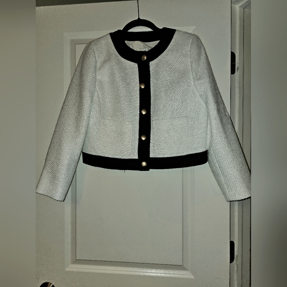 JCrew Factory tweed blazer